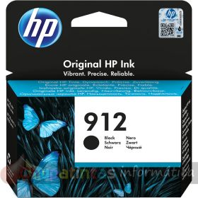 HP 912 Negro Cartucho de Tinta Original - 3YL80AE