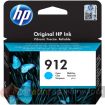 HP 912 Cyan Cartucho de Tinta Original - 3YL77AE