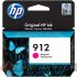 HP 912 Magenta Cartucho de Tinta Original - 3YL78AE