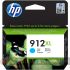 HP 912XL Cyan Cartucho de Tinta Original - 3YL81AE