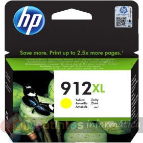 HP 912XL Amarillo Cartucho de Tinta Original - 3YL83AE