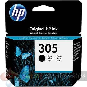 HP 305 Negro Cartucho de Tinta Original - 3YM61AE
