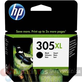 HP 305XL Negro Cartucho de Tinta Original - 3YM62AE