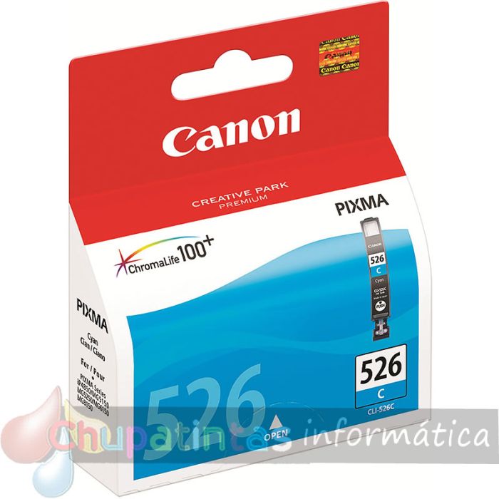 Canon CLI526 Cian Cartucho de Tinta Original - 4541B001