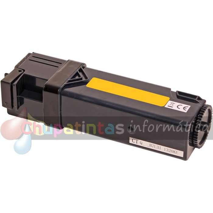 Dell 1320/2130/2135 Amarillo Cartucho de Tóner Genérico - Reemplaza 593-10260/PN124-1