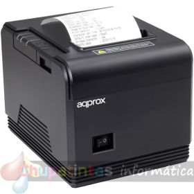 Approx Impresora Térmica de Recibos - Resolución 203dpi - Velocidad 200mm/s - USB, RS232 y RJ11 - Auto-Corte y Corte Manual-1
