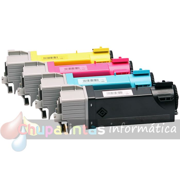 Dell 2150/2155 Pack Ahorro 4 Cartuchos de Tóner Genéricos-1