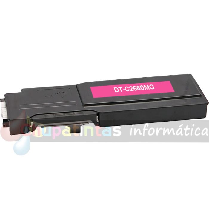 Dell C2660DN/C2665DNF Magenta Cartucho de Tóner Genérico -1