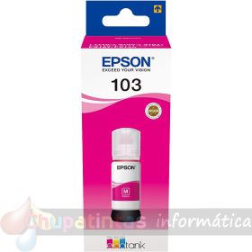 Epson 103 Magenta - Botella de Tinta Original C13T00S34A10-1