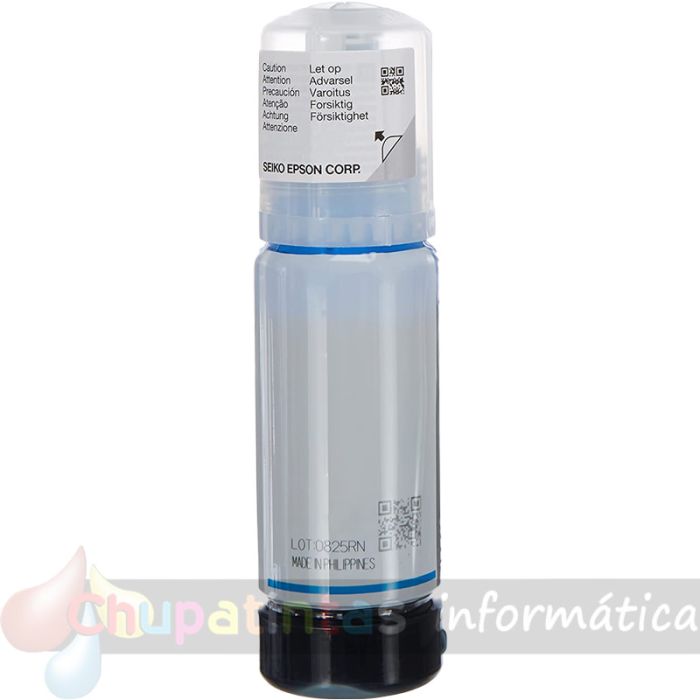 Epson 104 Cian - Botella de Tinta Original C13T00P240-3
