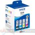 Epson 104 - Multipack de Botellas de Tinta Originales C13T00P640