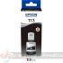 Epson 113 Negro - Botella de Tinta Pigmentada Original C13T06B140