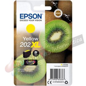 Epson 202XL Amarillo Cartucho de Tinta Original - C13T02H44010-1