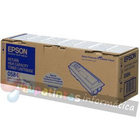 Epson Aculaser M2400/MX20 Negro Cartucho de Tóner Original - C13S050584/C13S050582-1