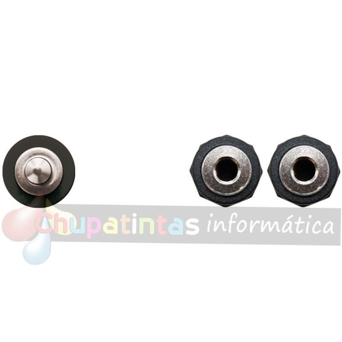 Nanocable Cable Audio Estéreo 2x Jack 3.5mm Hembra a Jack 3.5mm Macho 0.15m - Color Negro-2
