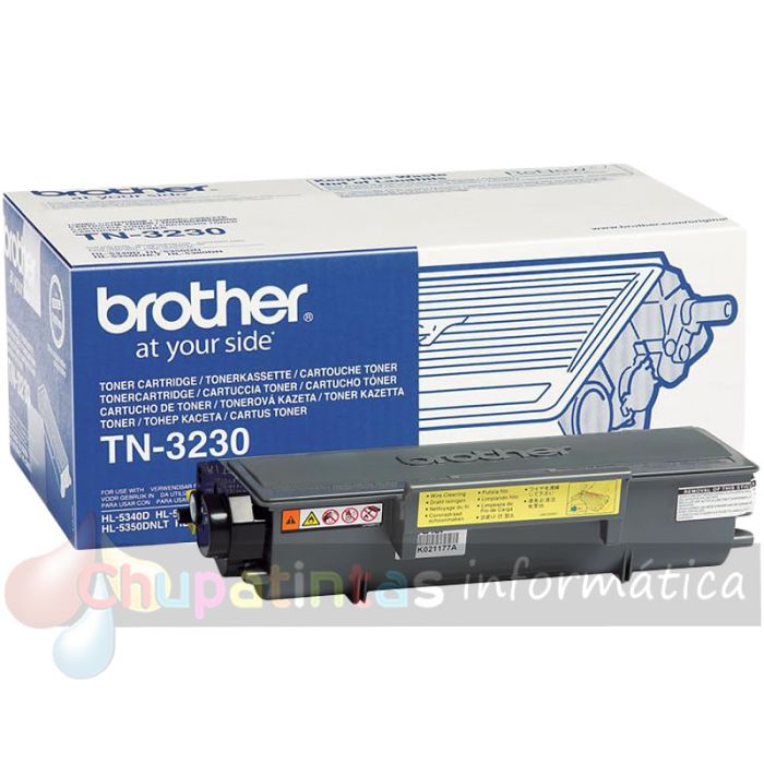 Brother TN3230 Negro Cartucho de Tóner Original