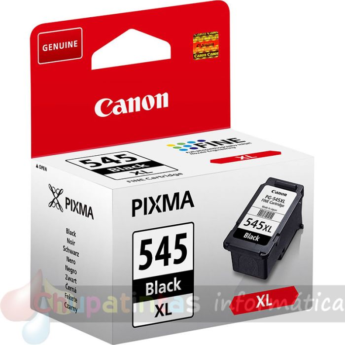 Canon PG545XL Negro Cartucho de Tinta Original - 8286B001-2