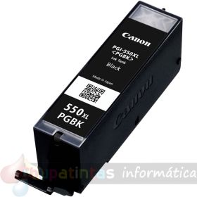 Canon PGI550XL Negro Cartucho de Tinta Pigmentada Original - 6431B001-3