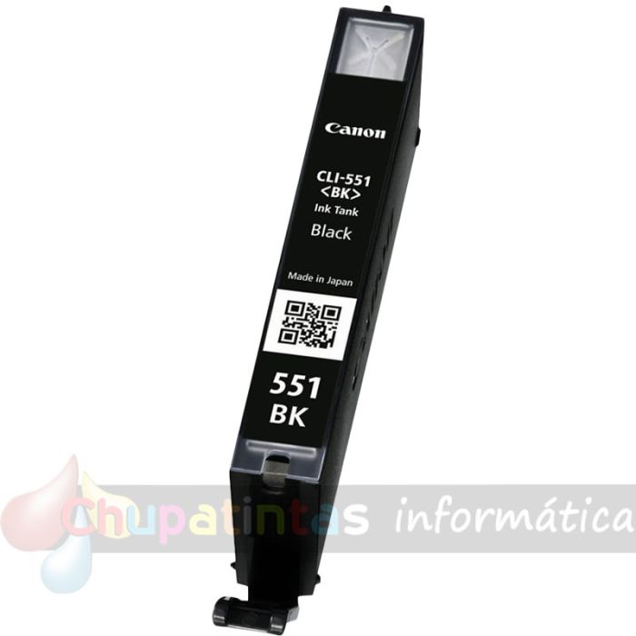 Canon CLI551 Negro Cartucho de Tinta Original - 6508B001-2