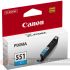 Canon CLI551 Cian Cartucho de Tinta Original - 6509B001-1