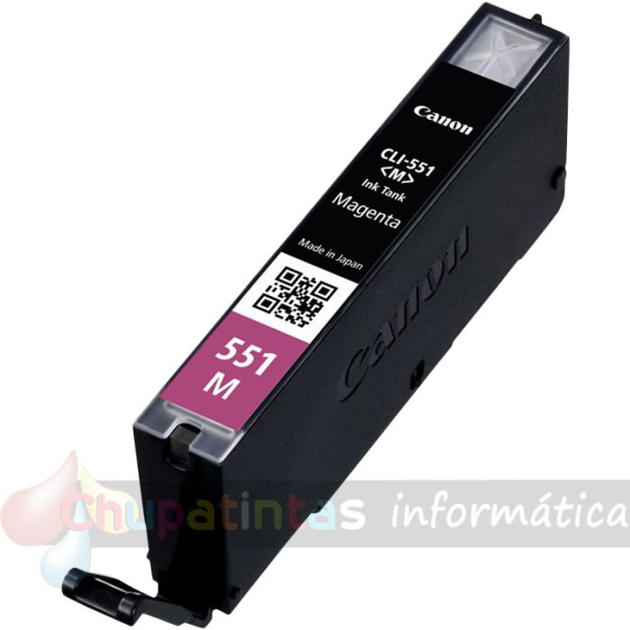 Canon CLI551 Magenta Cartucho de Tinta Original - 6510B001-2