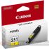 Canon CLI551 Amarillo Cartucho de Tinta Original - 6511B001-1
