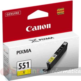 Canon CLI551 Amarillo Cartucho de Tinta Original - 6511B001-1