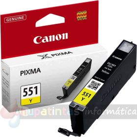 Canon CLI551 Amarillo Cartucho de Tinta Original - 6511B001-3