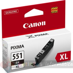 Canon CLI551XL Negro Cartucho de Tinta Original - 6443B001-1