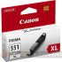 Canon CLI551XL Gris Cartucho de Tinta Original - 6447B001-1