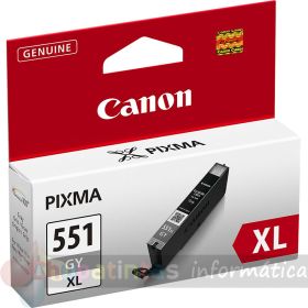 Canon CLI551XL Gris Cartucho de Tinta Original - 6447B001-1