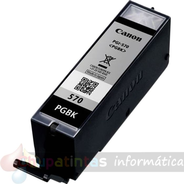 Canon PGI570 Negro Cartucho de Tinta Pigmentada Original - 0372C001-2