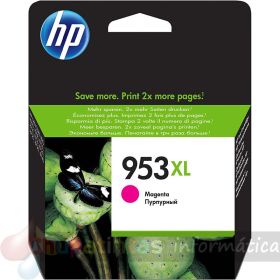 HP 953XL Magenta Cartucho de Tinta Original - F6U17AE