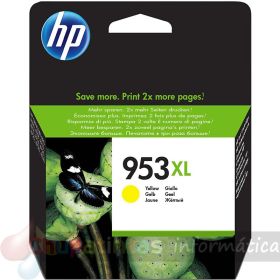 HP 953XL Amarillo Cartucho de Tinta Original - F6U18AE