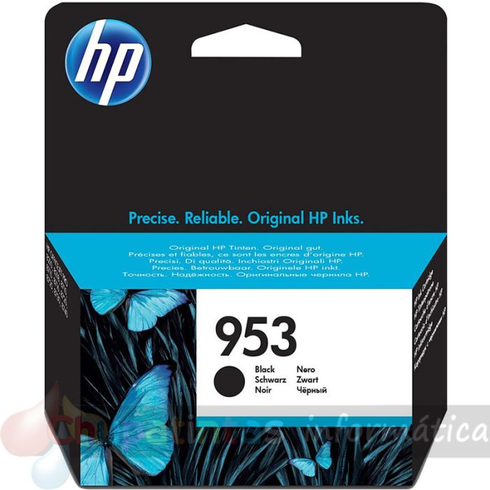 HP 953 Negro Cartucho de Tinta Original - L0S58AE