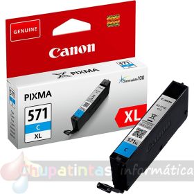 Canon CLI571XL Cian Cartucho de Tinta Original - 0332C001