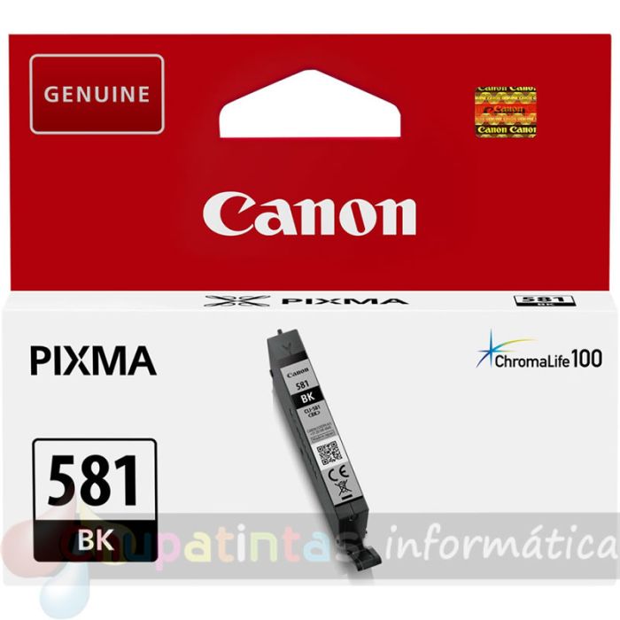 Canon CLI581 Negro Cartucho de Tinta Original - 2106C001-1