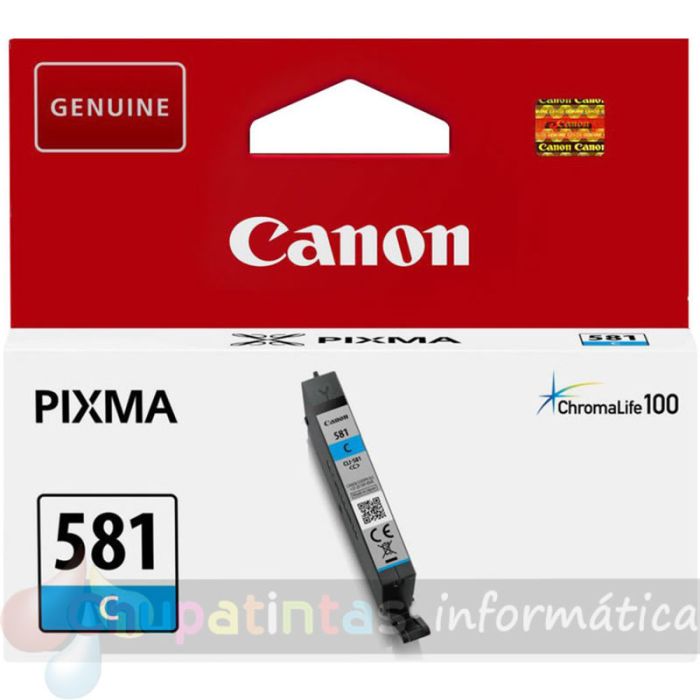 Canon CLI581 Cian Cartucho de Tinta Original - 2103C001-1