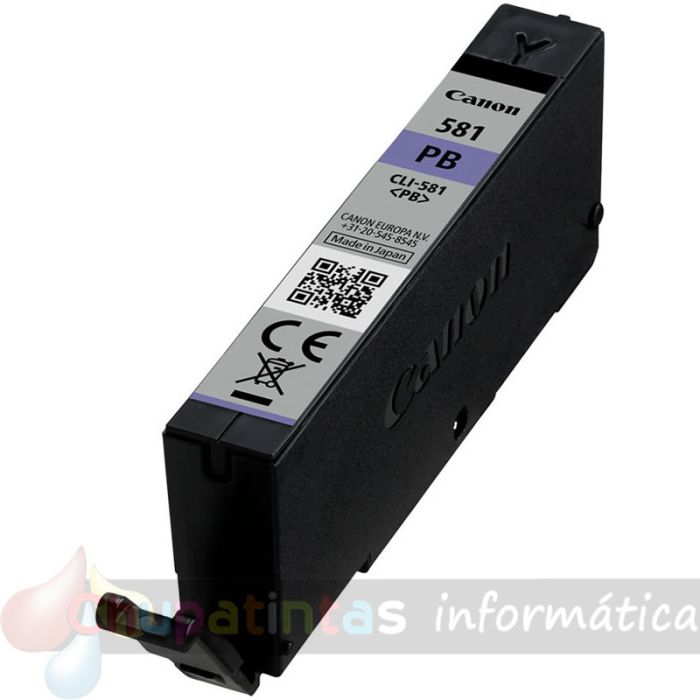 Canon CLI581 Blau Photo Cartucho de Tinta Original - 2107C001-2