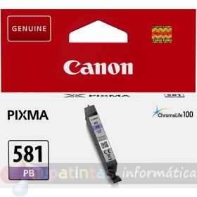 Canon CLI581 Blau Photo Cartucho de Tinta Original - 2107C001-1