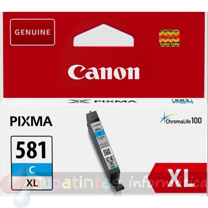 Canon CLI581XL Cian Cartucho de Tinta Original - 2049C001-1
