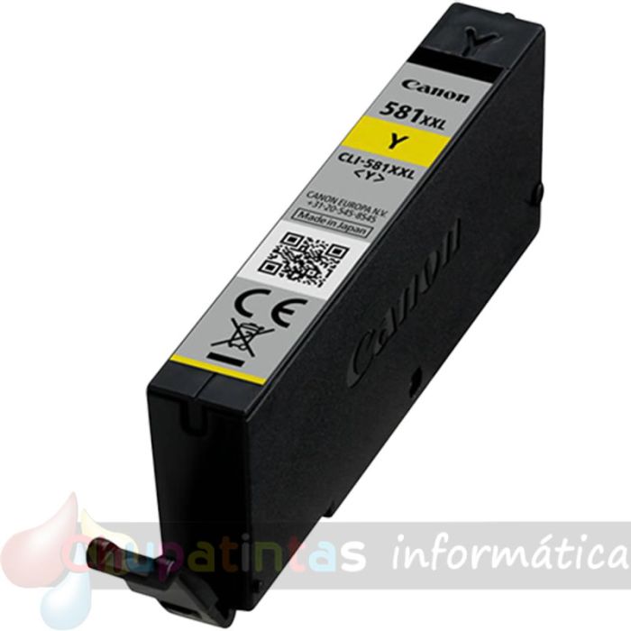 Canon CLI581XXL Amarillo Cartucho de Tinta Original - 1997C001-2