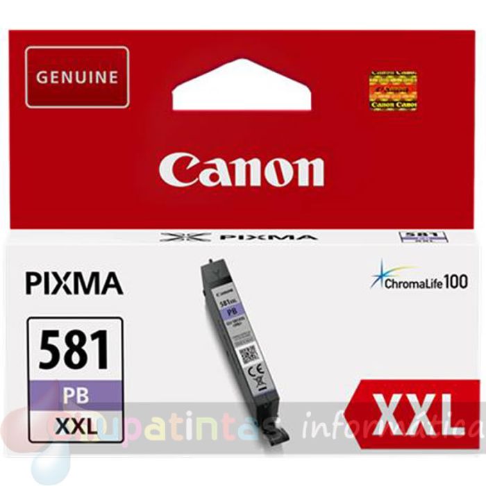 Canon CLI581XXL Blau Photo Cartucho de Tinta Original - 1999C001-1