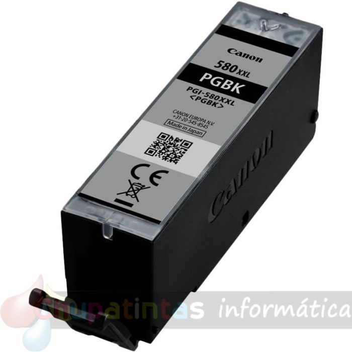 Canon PGI580XXL Negro Cartucho de Tinta Pigmentada Original - 1970C001-2