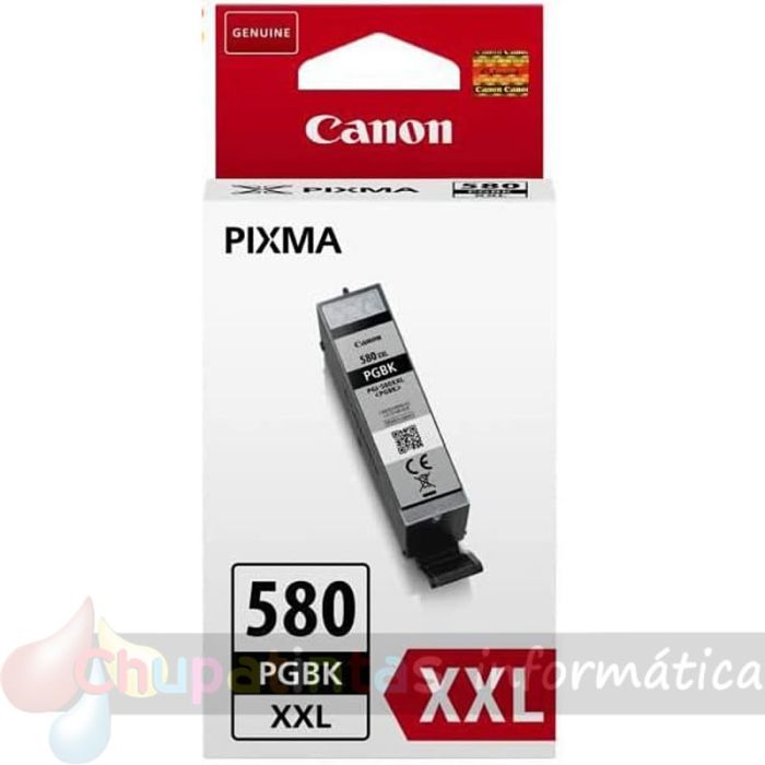 Canon PGI580XXL Negro Cartucho de Tinta Pigmentada Original - 1970C001-1