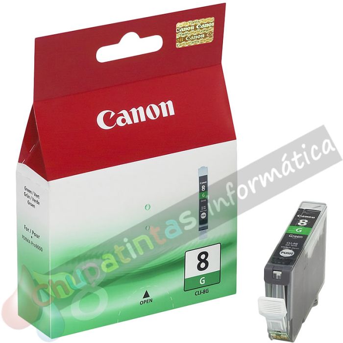 Canon CLI8 Verde Cartucho de Tinta Original - 0627B001
