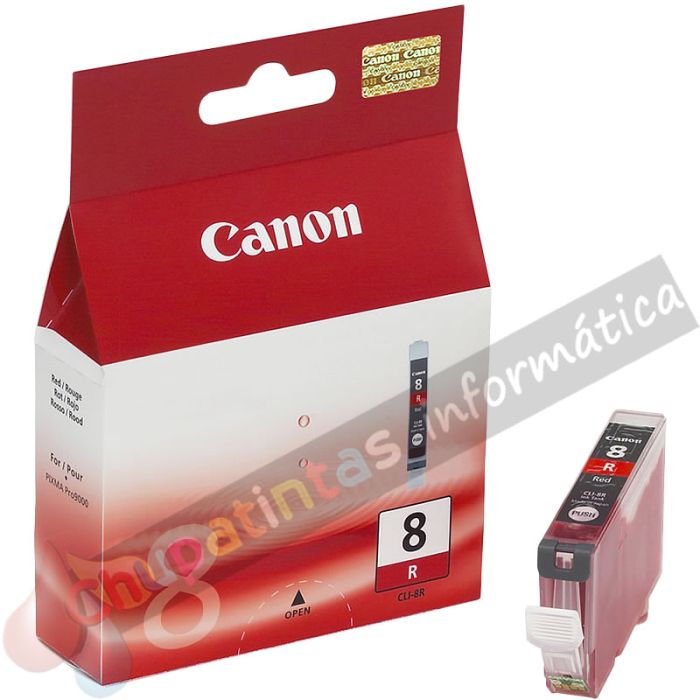 Canon CLI8 Rojo Cartucho de Tinta Original - 0626B001
