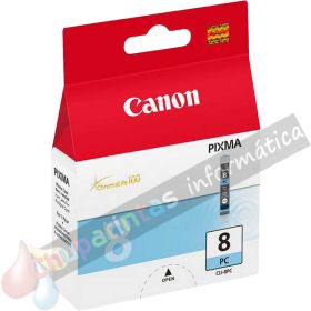 Canon CLI8 Cian Photo Cartucho de Tinta Original - 0624B001