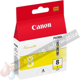 Canon CLI8 Amarillo Cartucho de Tinta Original - 0623B001