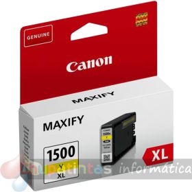 Canon PGI1500XL Amarillo Cartucho de Tinta Original - 9195B001-1